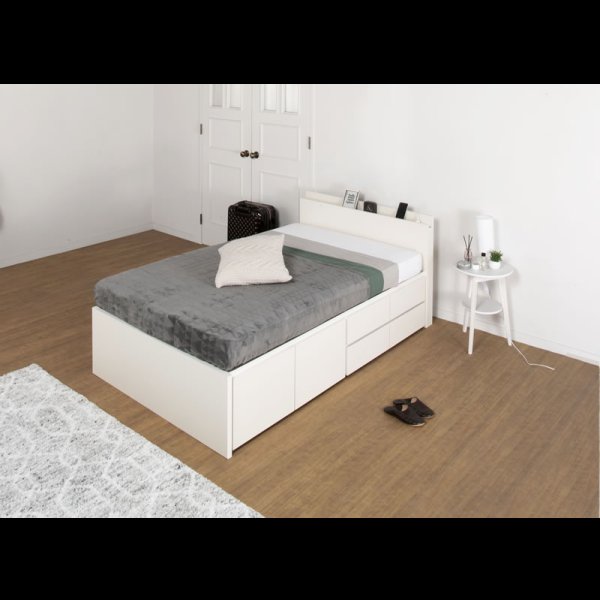 画像7: 引き出しタイプが選べるチェストベッド【Varier】日本製 スマート棚