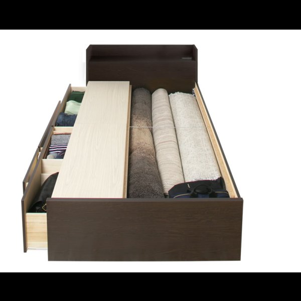 画像11: 引き出しタイプが選べるチェストベッド【Varier】日本製 スタンダード