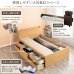 画像7: 布団も干せる山折りすのこ付き大容量国産チェストベッド【Marcia】 開梱設置込み (7)