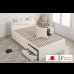 画像4: 高品質で低価格！すのこ仕様日本製大容量チェストベッド【Melanie】 開梱設置込み (4)