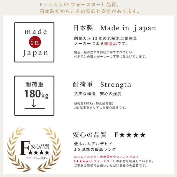 画像11: 布団が干せるチェストベッド ヘッドレス【Helene】頑丈すのこ