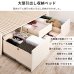 画像3: 奥行きが深い頑丈大型引き出しベッド【Deep2】日本製 角丸棚付き (3)