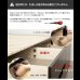 画像13: 奥行きが深い頑丈大型引き出しベッド【Deep2】日本製 角丸棚付き (13)