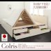 画像2: 国産大容量収納連結チェストベッド【COLRIS】コルリス (2)