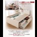 画像11: 国産大容量収納連結チェストベッド【COLRIS】コルリス (11)