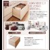 画像13: 国産大容量収納連結チェストベッド【COLRIS】コルリス (13)