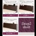 画像21: 奥深引き出し・ヘッドボードが選べる【Deep2】ショート丈ベッド (21)