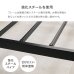 画像9: スチールベッド シングル ロータイプ【Issak】棚コンセント付き (9)