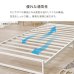 画像13: スチールベッド シングル ロータイプ【Issak】棚コンセント付き (13)