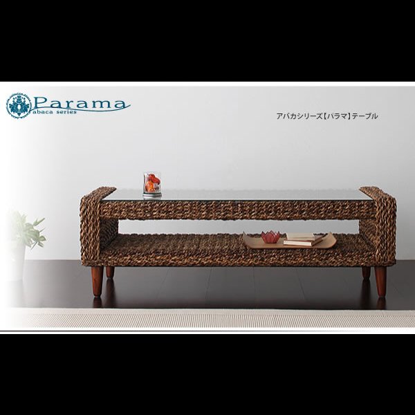 画像17: アジアン家具アバカシリーズ【Parama】パラマ　コーナーカウチソファ／W120テーブル