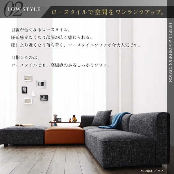 画像10: フリーレイアウト仕様おしゃれなリビングコーナーソファ【Erdium】エルディウム