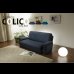 画像2: かわいらしい形が特徴の日本製ソファベッド【colico】 (2)