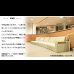 画像10: 組み合わせて大型サイズになるソファーベッド【極楽D】 (10)