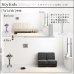 画像12: ファブリック仕様モダンデザインソファベッド 【Bonheur】ボヌール (12)