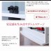 画像11: 壁面収納家具シリーズ　LED照明付きコレクションラック ワイド (11)