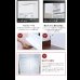 画像13: 壁面収納家具シリーズ　LED照明付きコレクションラック ワイド (13)