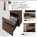 画像17: ハイタイプテレビボード【Glass line】グラスライン　壁面収納シリーズ家具 (17)