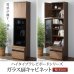 画像21: ハイタイプテレビボード【Glass line】グラスライン　壁面収納シリーズ家具 (21)