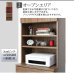 画像34: ハイタイプテレビボード【Glass line】グラスライン　壁面収納シリーズ家具 (34)