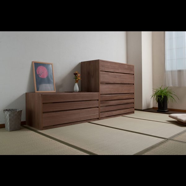 画像3: 日本製・完成品桐たんす シリーズ家具【桐心】