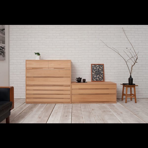 画像7: 日本製・完成品桐たんす シリーズ家具【桐心】