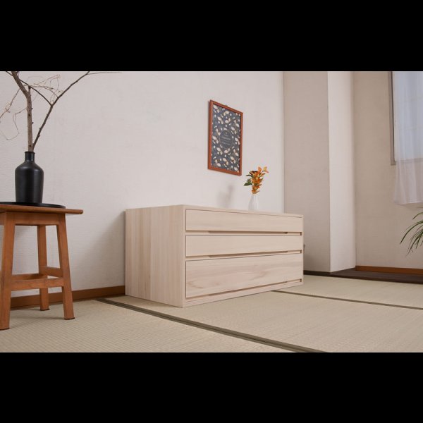 画像12: 日本製・完成品桐たんす シリーズ家具【桐心】