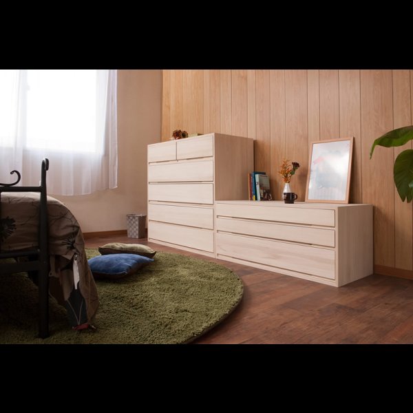 画像15: 日本製・完成品桐たんす シリーズ家具【桐心】