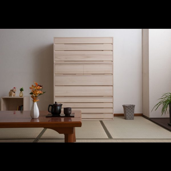 画像17: 日本製・完成品桐たんす シリーズ家具【桐心】