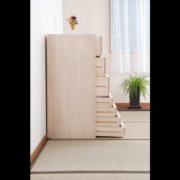 画像19: 日本製・完成品桐たんす シリーズ家具【桐心】