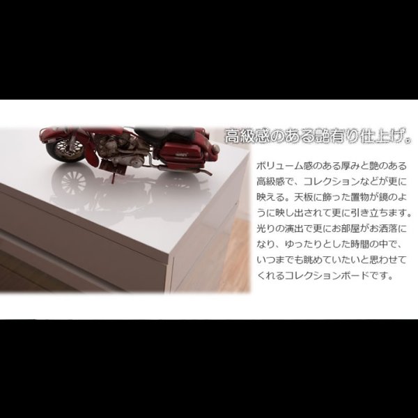 画像4: 積み重ねて使えるコレクションラック　LED照明付きも！