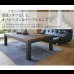 画像6: 高さ調整付きウォルナット突板仕様おしゃれこたつテーブル【Jared】 (6)
