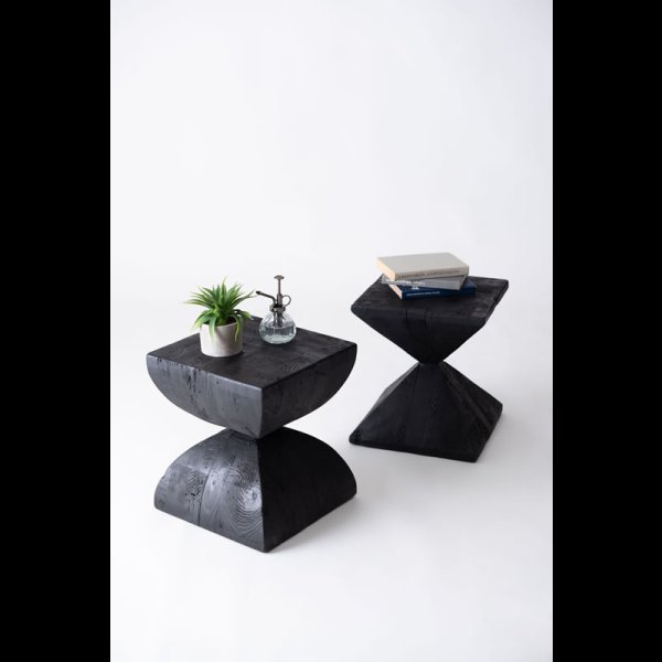 画像11: スツールにもなる！インダストリアルデザインサイドテーブル【Eckart】