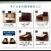 画像18: シンプル＆スリム棚付きチェスト型畳ベッド (18)