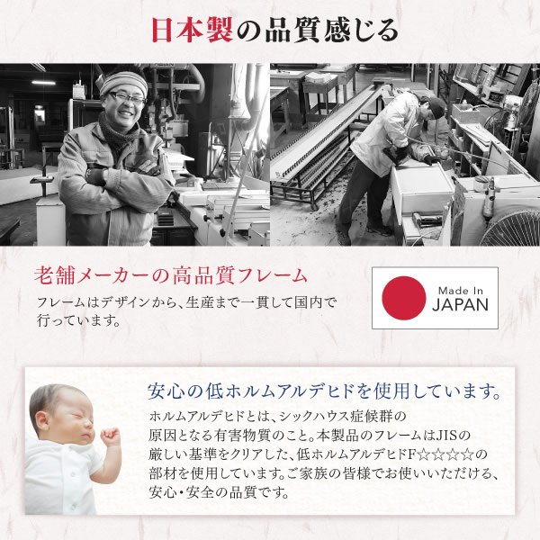 画像10: 日本製！低ホルムアルデヒド・床下収納庫付き畳ユニット【波那】