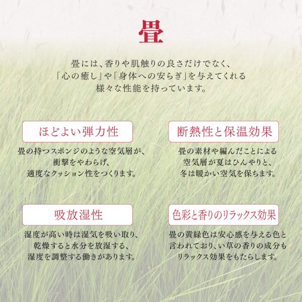 画像11: 日本製！低ホルムアルデヒド・床下収納庫付き畳ユニット【波那】