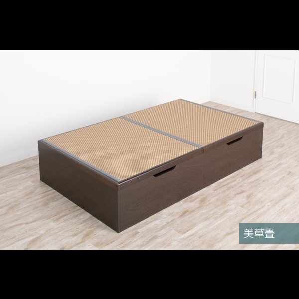 画像8: ヘッドレス仕様国産跳ね上げ式畳ベッド【昇月】選べる畳・ロングサイズも