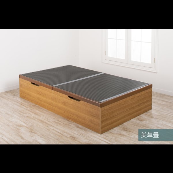 画像10: ヘッドレス仕様国産跳ね上げ式畳ベッド【昇月】選べる畳・ロングサイズも