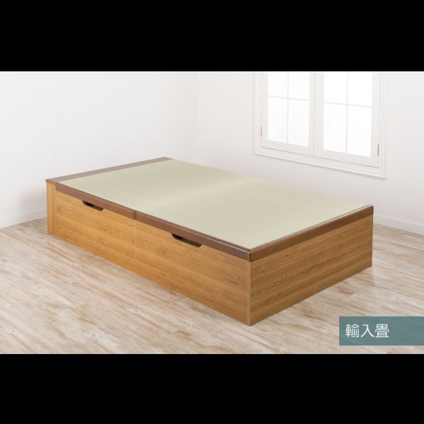 画像3: ヘッドレス仕様国産跳ね上げ式畳ベッド【昇月】選べる畳・ロングサイズも