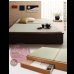 画像6: モダンデザインヘッドレス畳収納ベッド (6)