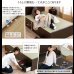 画像6: 人気のスマート棚付き【引き出し2杯/5杯・畳が選べる】大容量収納畳ベッド【紗和】日本製・セキスイ畳も (6)