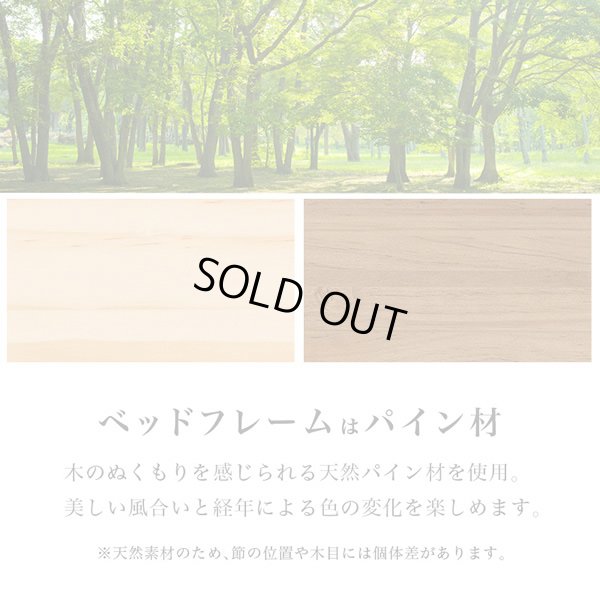 画像9: 高さ調整対応！棚コンセント畳マットレス付きすのこベッド【梗平】 シングル
