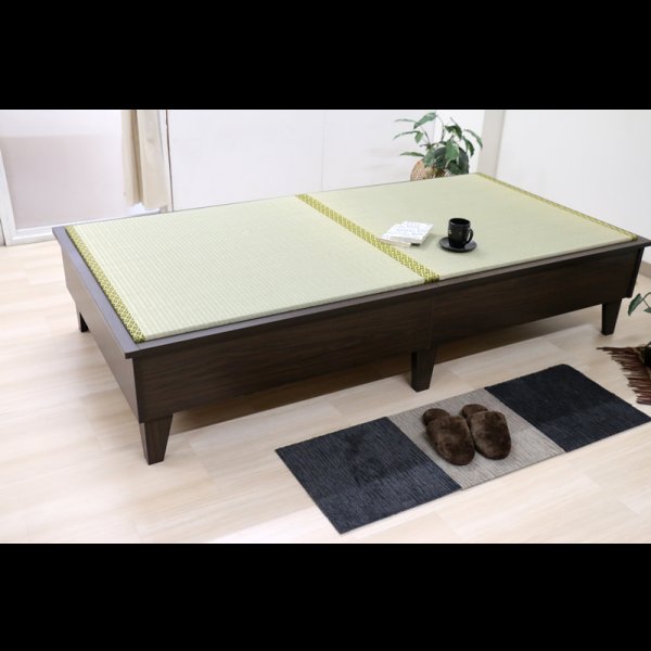 画像18: 国産ヘッドレス畳ベッド脚付きタイプ【翠霞】選べる畳