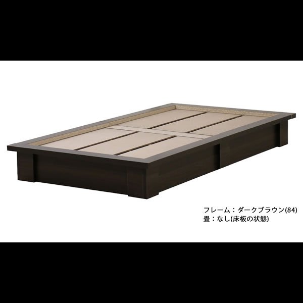 画像11: 天然い草・美草畳が選べるロータイプ国産畳ベッド【紫陽花】