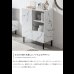 画像5: 大理石柄デザインスクエアキャビネット【Marble】 (5)