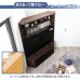 画像7: ハイタイプコーナーテレビボード【Aube】オーブ　可動棚付き (7)