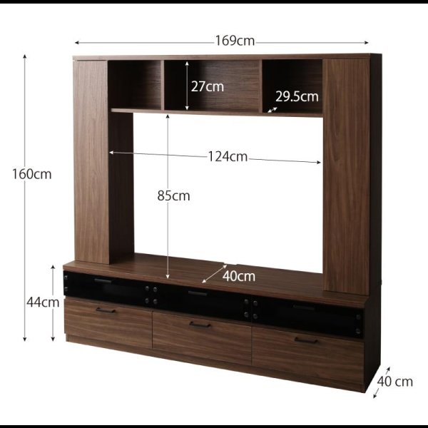 画像4: ハイタイプテレビボード【LEGGENDA】レジェンダ