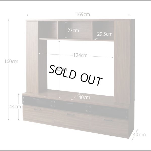 画像4: ハイタイプテレビボード【LEGGENDA】レジェンダ