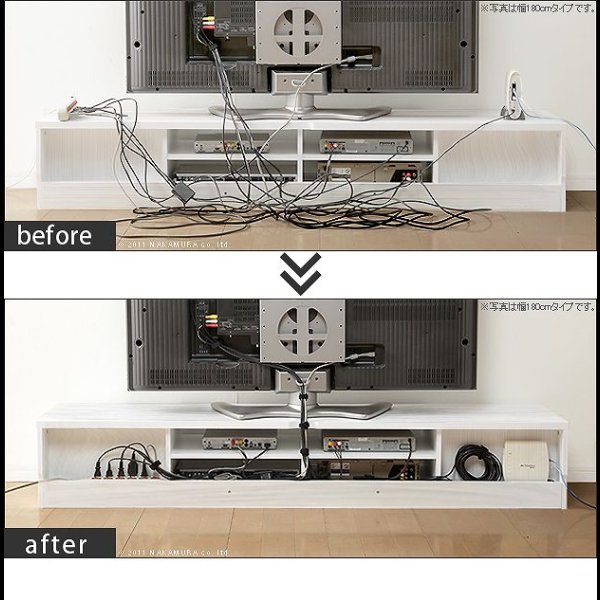 画像6: 実用新案登録済みマルチ収納TVボード：【Sturdy】：6サイズ対応