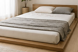 清潔感のある寝室・ベッドの湿気カビ対策