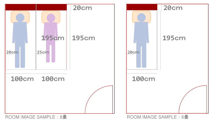 ベッドサイズの選び方 セミシングルからキングまでベッドのサイズについてお部屋の設置イメージと合わせて紹介